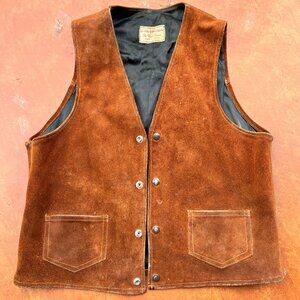Brown Suede Vest